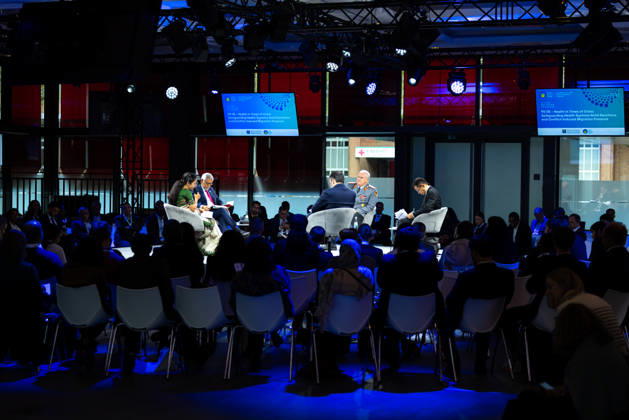 World Health Summit 2026, Germany, Berlin, October 11, 2026 A panel discussion on the topic of health in times of crisis: How to safeguard health systems despite sanctions and migration-related pressure resulting from conflicts Health in Times of Crisis: Safeguarding Health Systems Amid Sanctions and Conflict-Induced Migration Pressure