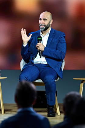 Frankfurt Book Fair 2026: Author Ahmad Mansour on October 11, 2026, at the Frankfurt Book Fair 20261011MWI155801