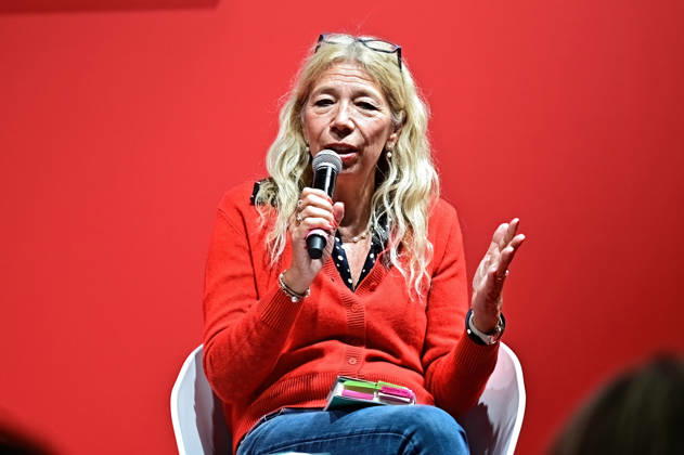 Frankfurt Book Fair 2026: Author Elisabeth Lisa Federle on October 11, 2026, at the Frankfurt Book Fair 20261011MWI155925