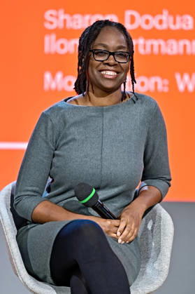 Frankfurt Book Fair 2026: Author Sharon Dodua Otoo on October 11, 2026, at the Frankfurt Book Fair 20261011MWI156267