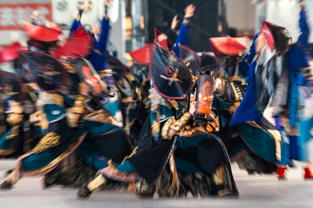 General view, October 11, 2026 - Dancers perform during the main festival of the 27th Tokyo Yosakoi Festival in Ikebukuro, Tokyo, Japan, on October 11, 2026. Held as part of Fukuro Matsuri, the annual dance festival brings together approximately 100 teams and 5,000 performers from across Japan, filling the streets with colorful costumes, synchronized choreography, and energetic yosakoi performances.  aflo_355097120