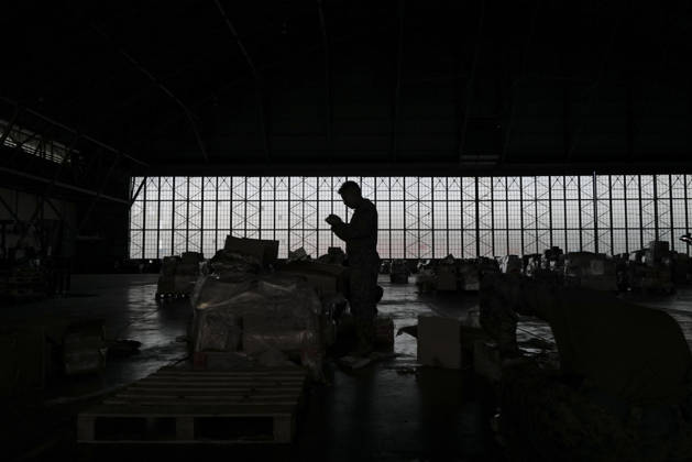 US military personnel organize humanitarian aid supplies in Panama PANAMA PACIFICO, PANAMA - OCTOBER 11: U.S. military personnel organize and sort humanitarian aid supplies at Panama Pacifico International Airport in Panama on October 11, 2026. The U.S. Southern Command is providing emergency assistance to communities affected by a 7.7-magnitude earthquake that struck Panama on Friday. Mauricio Valenzuela Anadolu Panama Pacifico Panama. Editorial use only. Please get in touch for any other usage. Copyright: x2026xAnadoluxMauricioxValenzuelax