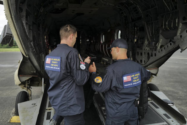 US military personnel organize humanitarian aid supplies in Panama PANAMA PACIFICO, PANAMA - OCTOBER 11: U.S. search and rescue personnel prepare for deployment to earthquake-affected areas at Panama Pacifico International Airport in Panama on October 11, 2026. American rescue teams are supporting emergency response efforts following a 7.7-magnitude earthquake that caused widespread structural damage across Panama on Friday. Mauricio Valenzuela Anadolu Panama Pacifico Panama. Editorial use only. Please get in touch for any other usage. Copyright: x2026xAnadoluxMauricioxValenzuelax