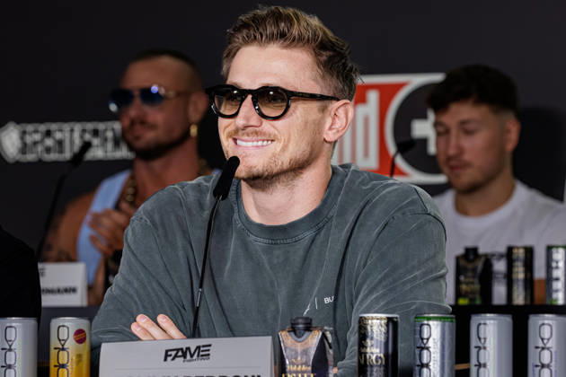 October 11, 2026, Essen: Tommy Pedroni at the press conference for Fame Fighting 4 Celebrity Boxing at the Atlantic Hotel in Essen, North Rhine-Westphalia, Germany