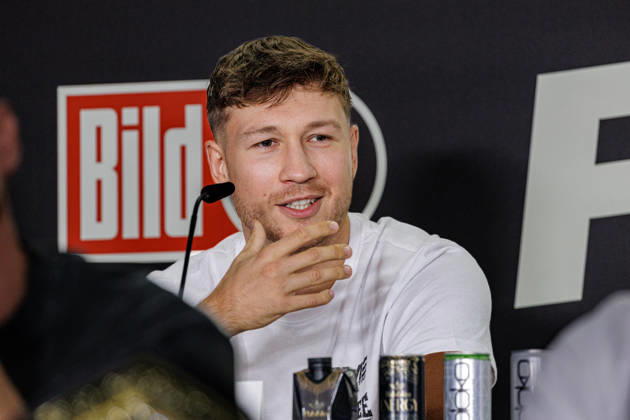 October 11, 2026: Oliver Ginkel at the press conference for Fame Fighting 4 Celebrity Boxing at the Atlantic Hotel in Essen, North Rhine-Westphalia, Germany