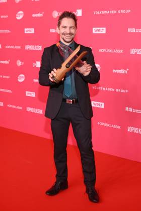Opus Klassik 2026, Winner Gregor Mayrhofer, Winner of the Opus Klassik 2026, Konzerthaus Berlin, Berlin, Date: October 11, 2026 Copyright: xEventpress Kratschx