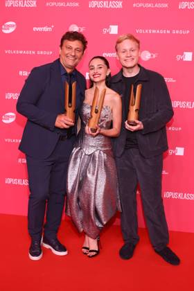 Opus Klassik 2026, Winners: Jonas Kaufmann, Esther Abrami, Alexander Malofeev; Winners of the Opus Klassik 2026, Konzerthaus Berlin, Berlin, Date: October 11, 2026 Copyright: xEventpress Kratschx