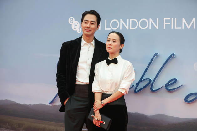 Possible Love premiere at BFI London Film Festival LONDON, UNITED KINGDOM - OCTOBER 11: South Korean actors Cho Yeo-jeong (R) and Zo In-sung (L) attend the premiere of Possible Love during the 70th BFI London Film Festival in London, United Kingdom on October 11, 2026. Zeynep Demir Anadolu London United Kingdom. Editorial use only. Please get in touch for any other usage. Copyright: x2026xAnadoluxZeynepxDemirx
