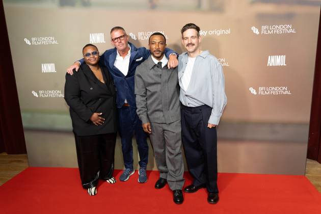 October 11, 2026, London, United Kingdom: (L-R), Joy Gharoro, Nick Love, Ashley Walters and Thomas Hawkins attend the ANIMOL Screening at The 70th BFI London Film Festival at the BFI, Southbank.Cast and Guests attend the ANIMOL Screening at The 70th BFI London Film Festival, The BFI, Southbank, London London United Kingdom  - ZUMAs197 20261011_aaa_s197_162 Copyright: xPhilxLewisx