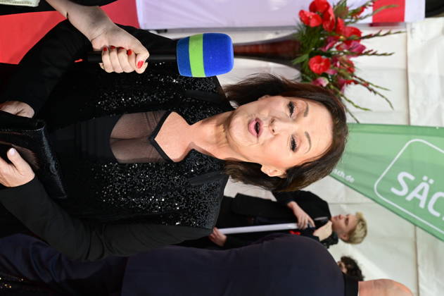 Ute Freudenberg at the 18th Hope Gala 2026 at the Schauspielhaus Dresden, October 10, 2026 Copyright: xMatthiasxWehnertx