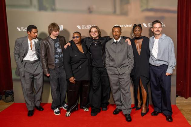 October 11, 2026, London, United Kingdom: (L-R) Sekou Diaby, Vladislav Baliuk, Joy Gharoro-Akpojotor, Ryan Dean, Ashley Walters, Sharon Duncan-Brewster and Thomas Hawkins attend the ANIMOL Screening at The 70th BFI London Film Festival at the BFI, Southbank.Cast and Guests attend the ANIMOL Screening at The 70th BFI London Film Festival, The BFI, Southbank, London London United Kingdom - ZUMAs197 20261011_aaa_s197_191 Copyright: xPhilxLewisx