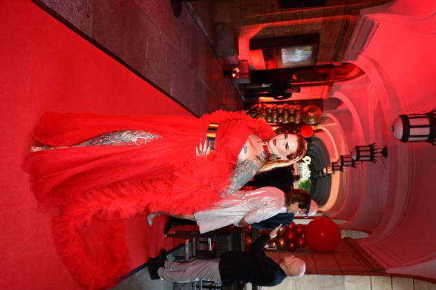 Lyn Künstner at the 18th Hope Gala 2026 at the Schauspielhaus Dresden, October 10, 2026 Copyright: xMatthiasxWehnertx