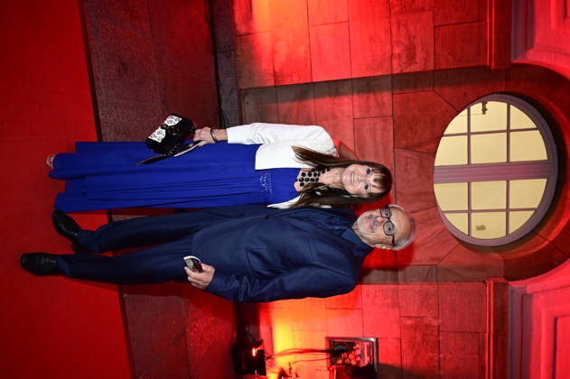 Wolfgang Stumph with his wife, Christine Stumph, at the 18 Hope Gala 2026 at the Schauspielhaus Dresden, October 10, 2026 Copyright: xMatthiasxWehnertx