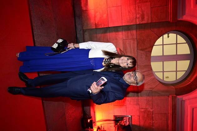 Wolfgang Stumph with his wife, Christine Stumph, at the 18 Hope Gala 2026 at the Schauspielhaus Dresden, October 10, 2026 Copyright: xMatthiasxWehnertx