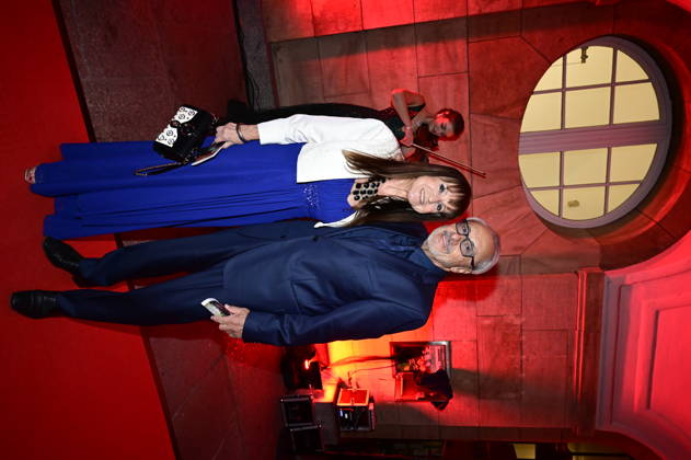 Wolfgang Stumph with his wife, Christine Stumph, at the 18 Hope Gala 2026 at the Schauspielhaus Dresden, October 10, 2026 Copyright: xMatthiasxWehnertx