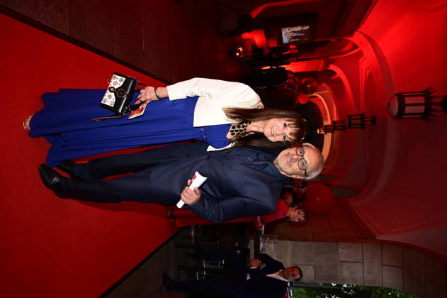 Wolfgang Stumph with his wife, Christine Stumph, at the 18 Hope Gala 2026 at the Schauspielhaus Dresden, October 10, 2026 Copyright: xMatthiasxWehnertx