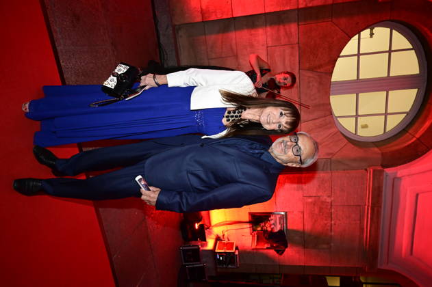 Wolfgang Stumph with his wife, Christine Stumph, at the 18 Hope Gala 2026 at the Schauspielhaus Dresden, October 10, 2026 Copyright: xMatthiasxWehnertx