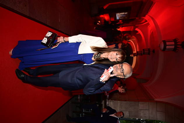 Wolfgang Stumph with his wife, Christine Stumph, at the 18 Hope Gala 2026 at the Schauspielhaus Dresden, October 10, 2026 Copyright: xMatthiasxWehnertx