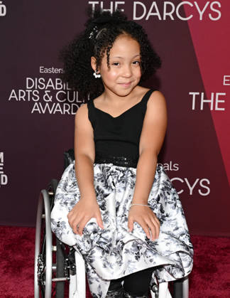 October 10, 2026, Santa Monica, California, USA: CESILY COLLETTE TAYLOR attends the inaugural Easterseals Disability Arts & Culture Awards DARCYS Awards red carpet. Santa Monica USA - ZUMAb173 20261010_aap_b173_253 Copyright: xBillyxBennightx