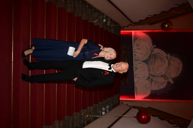 Eduard Geyer with his wife, Angelika Geyer, at the 18 Hope Gala 2026 at the Schauspielhaus Dresden, October 10, 2026 Copyright: xMatthiasxWehnertx