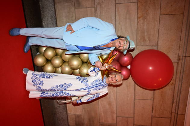 Dorit Gäbler with her husband Karl Heinz Bellmann at the 18th Hope Gala 2026 at the Schauspielhaus Dresden, October 10, 2026 Copyright: xMatthiasxWehnertx