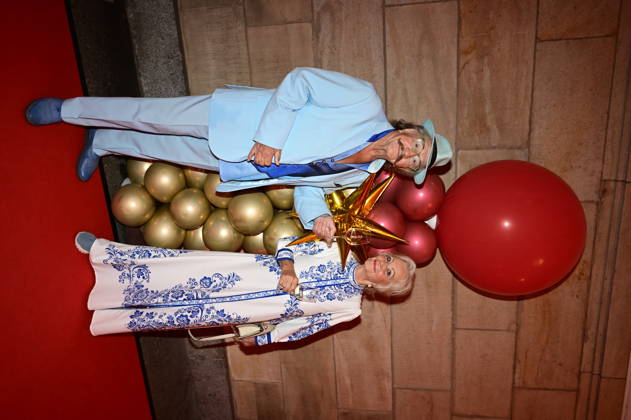 Dorit Gäbler with her husband Karl Heinz Bellmann at the 18th Hope Gala 2026 at the Schauspielhaus Dresden, October 10, 2026 Copyright: xMatthiasxWehnertx