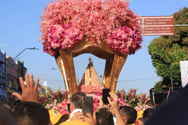 RECORD DATE NOT STATED Ciro de Nazare in Bethlehem Belem (PA), 11 10 2026 - devotion Cirio de Nazare - The Cirio de Nazare procession gathers a multitude and ends after 5 hours of sacrifice and faith from the pilgrims in Belem, this Sunday, October 11, 2026.(Foto: Igor Mota Thenews2 imago images) Ciro de Nazare in Bethlehem Copyright: xIgorxmotax