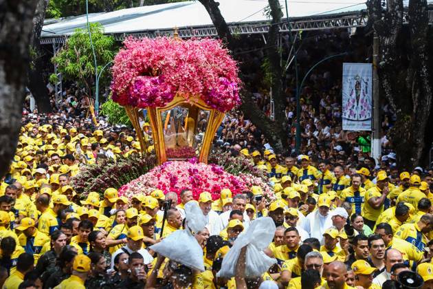 RECORD DATE NOT STATED Ciro de Nazare in Bethlehem Belem (PA), 11 10 2026 - devotion Cirio de Nazare - The Cirio de Nazare procession gathers a multitude and ends after 5 hours of sacrifice and faith from the pilgrims in Belem, this Sunday, October 11, 2026.(Foto: Igor Mota Thenews2 imago images) Ciro de Nazare in Bethlehem Copyright: xIgorxmotax