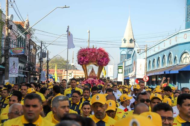 RECORD DATE NOT STATED Ciro de Nazare in Bethlehem Belem (PA), 11 10 2026 - devotion Cirio de Nazare - The Cirio de Nazare procession gathers a multitude and ends after 5 hours of sacrifice and faith from the pilgrims in Belem, this Sunday, October 11, 2026.(Foto: Igor Mota Thenews2 imago images) Ciro de Nazare in Bethlehem Copyright: xIgorxmotax