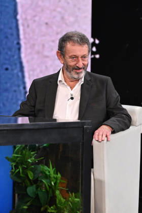 IPA89573731 - Milan, TV Show Che Tempo Che Fa - Nove. Pictured: Michele Serra Copyright: xTe-Cox xComi Terenghix IPA89573731