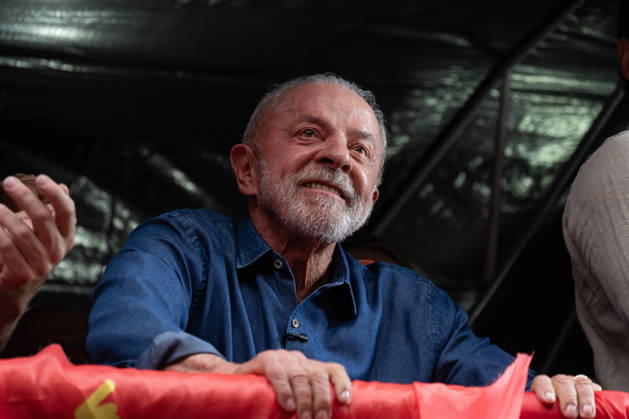 October 11, 2026, Sao Paulo, Sao Paulo, Brasil: So£o Paulo, Brazil. 11 Oct 2026. The president of Brazil, Luiz Ino¡cio Lula da Silva (PT), takes part in a rally with supporters in So£o Paulo, Brazil, on October 11, 2026. Sao Paulo Brasil - ZUMAl146 20261011_aaf_l146_025 Copyright: xPauloxLopesx