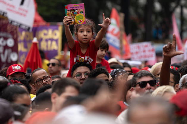October 11, 2026, Sao Paulo, Sao Paulo, Brasil: So£o Paulo, Brazil. 11 Oct 2026. The president of Brazil, Luiz Ino¡cio Lula da Silva (PT), takes part in a rally with supporters in So£o Paulo, Brazil, on October 11, 2026. Sao Paulo Brasil - ZUMAl146 20261011_aaf_l146_027 Copyright: xPauloxLopesx
