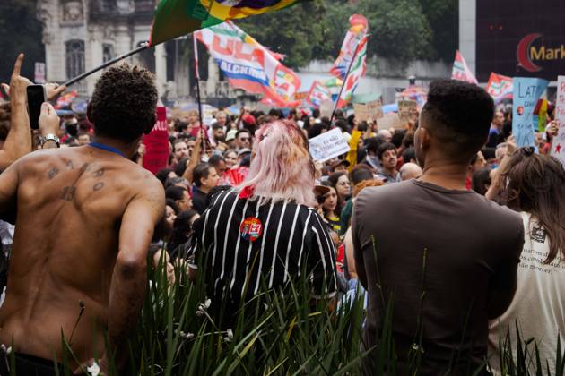 October 11, 2026, So£O Paulo, So£O Paulo, Brazil: ManifestaoÂßo£o em apoio ao Presidente da Repoºblica do Brasil, Lula da Silva, em So£o Paulo. So£O Paulo Brazil - ZUMAb296 20261011_zip_b296_016 Copyright: xHumbertoxBispox