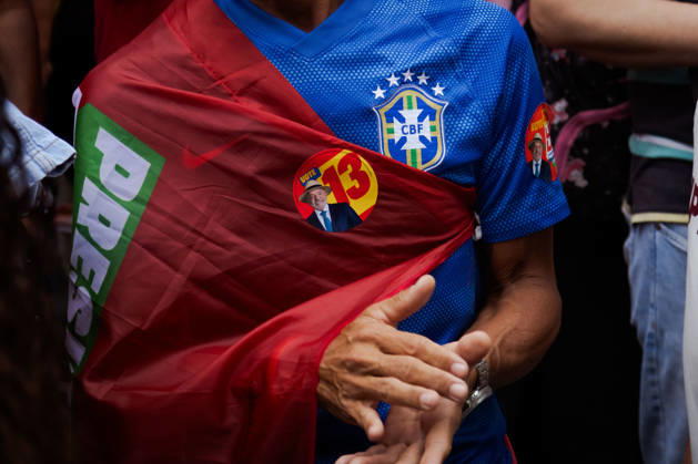 October 11, 2026, So£O Paulo, So£O Paulo, Brazil: ManifestaoÂßo£o em apoio ao Presidente da Repoºblica do Brasil, Lula da Silva, em So£o Paulo. So£O Paulo Brazil - ZUMAb296 20261011_zip_b296_018 Copyright: xHumbertoxBispox