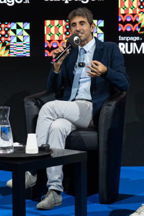 Giovanni Donzelli During Rumore Festival 2026 - Rome Giovanni Donzelli participates in the Face-to-Face with Politicians panel at Fanpage.it’s Rumore Festival 2026 in Rome, Italy on October 11, 2026. Photo by Andrea Bracaglia ABACAPRESS.COM Rome Italy Italy  Copyright: xBracagliaxAndrea ABACAx