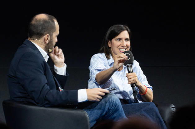Elly Schlein During Rumore Festival 2026 - Rome Elly Schlein, Secretary of the Italian Democratic Party, participates in the Face-to-Face with Politicians panel at Fanpage.it’s Rumore Festival 2026 in Rome, Italy on October 11, 2026. Photo by Andrea Bracaglia ABACAPRESS.COM Rome Italy Italy  Copyright: xBracagliaxAndrea ABACAx