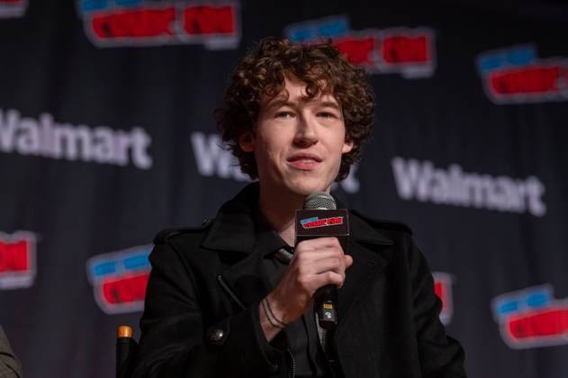 October 11, 2026, New York, New York, United States: Devin Druid speaks at a panel discussion for CBS new series NCIS: NEW YORK.during New York Comic Con 2026 at The Jacob K. Javits Convention Center on October 11, 2026 in New York City. New York United States - ZUMAs197 20261011_aaa_s197_488 Copyright: xRonxAdarx