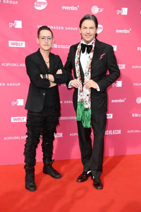 Alexander Kilian and Jan Pascal of Café del Mundo at the 2026 Opus Klassik Awards ceremony at the Konzerthaus am Gendarmenmarkt in Berlin, October 11, 2026 Foto:xN.xKubelkax xFuturexImagex opus_6035