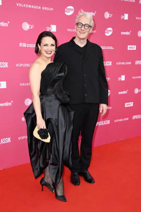 Katharina Konradi and Roland Vieweg at the 2026 Opus Klassik Awards ceremony at the Konzerthaus am Gendarmenmarkt in Berlin, October 11, 2026 Foto:xN.xKubelkax xFuturexImagex opus_6052