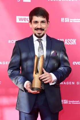 Florian Aschenbrenner at the 2026 Opus Klassik Awards ceremony at the Konzerthaus am Gendarmenmarkt in Berlin, October 11, 2026 Foto:xN.xKubelkax xFuturexImagex opus_6057