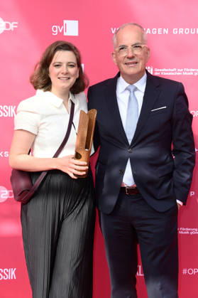 Selma Brauns and Hans Georg Kaiser of the Freiburg Baroque Orchestra at the 2026 Opus Klassik Awards ceremony at the Konzerthaus am Gendarmenmarkt in Berlin, October 11, 2026 Foto:xN.xKubelkax xFuturexImagex opus_6060