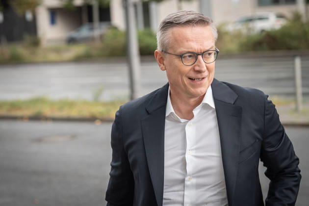 Karsten Wildberger, Federal Minister for Digital Affairs and State Modernization, upon his arrival at the CDU Germany Executive Committee Retreat in Berlin, October 2026, Berlin, Berlin, Germany, Konrad Adenauer House