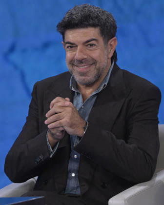 Photo by Mario Romano, IPP Milan, October 11, 2026. TV show *Che Tempo Che Fa*; pictured is actor Pierfrancesco Favino. Italy Photo Press World. Copyright *Che Tempo Che Fa*