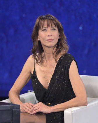 Photo by Mario Romano, IPP Milan, October 11, 2026. TV show *Che Tempo Che Fa*. Pictured: Sophie Marceau, actress. Italy Photo Press World. Copyright *Che Tempo Che Fa*