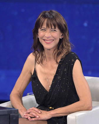 Photo by Mario Romano, IPP Milan, October 11, 2026. TV show *Che Tempo Che Fa*. Pictured: Sophie Marceau, actress. Italy Photo Press World. Copyright *Che Tempo Che Fa*