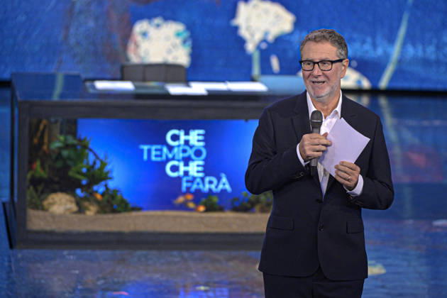 Photo by Mario Romano, IPP Milan, October 11, 2026. TV show *Che Tempo Che Fa*. Pictured: Fabio Fazio. Italy Photo Press World. Copyright *Che Tempo Che Fa*