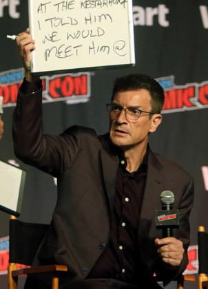 NEW YORK, NY- OCTOBER 11: Nathan Fillion pictured at The Rookie panel during New York Comic Con 2026 at Javits Center on October 11, 2026 in New York City. Copyright: xRWx