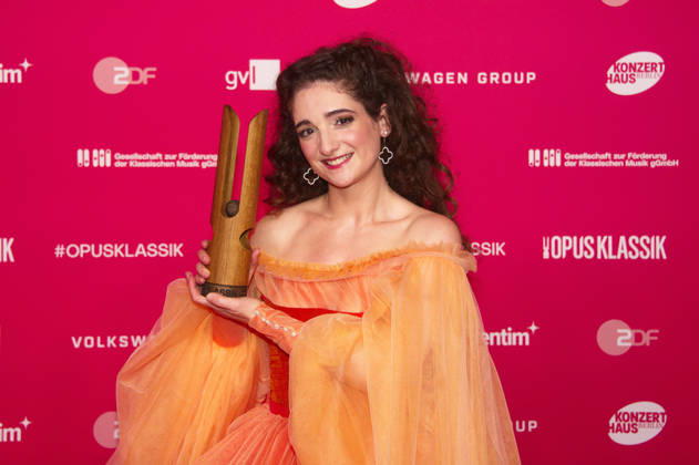 Shira Patchornik at the 2026 Opus Klassik Awards ceremony at the Konzerthaus am Gendarmenmarkt in Berlin, October 11, 2026 Foto:xC.xBehringx xFuturexImagex opus_6113