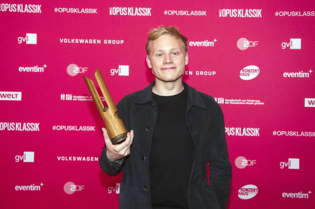 Alexander Malofeev at the 2026 Opus Klassik Awards ceremony at the Konzerthaus am Gendarmenmarkt in Berlin, October 11, 2026 Foto:xC.xBehringx xFuturexImagex opus_6118