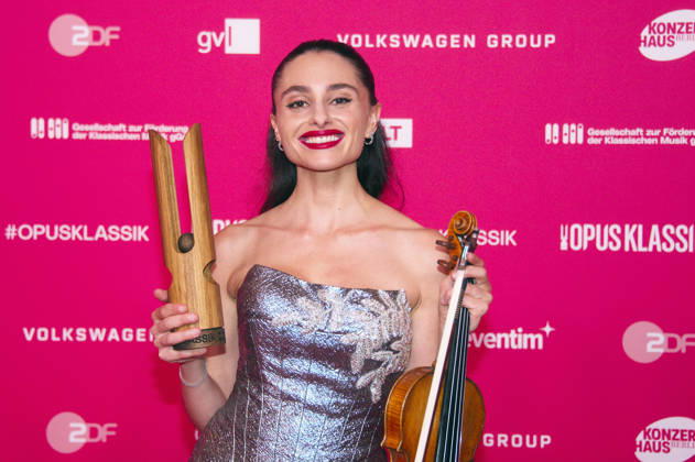 Esther Abrami at the 2026 Opus Klassik Awards ceremony at the Konzerthaus am Gendarmenmarkt in Berlin, October 11, 2026 Foto:xC.xBehringx xFuturexImagex opus_6127